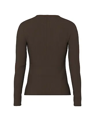 PIECES | Maglietta a maniche lunghe PCRUKA | braun